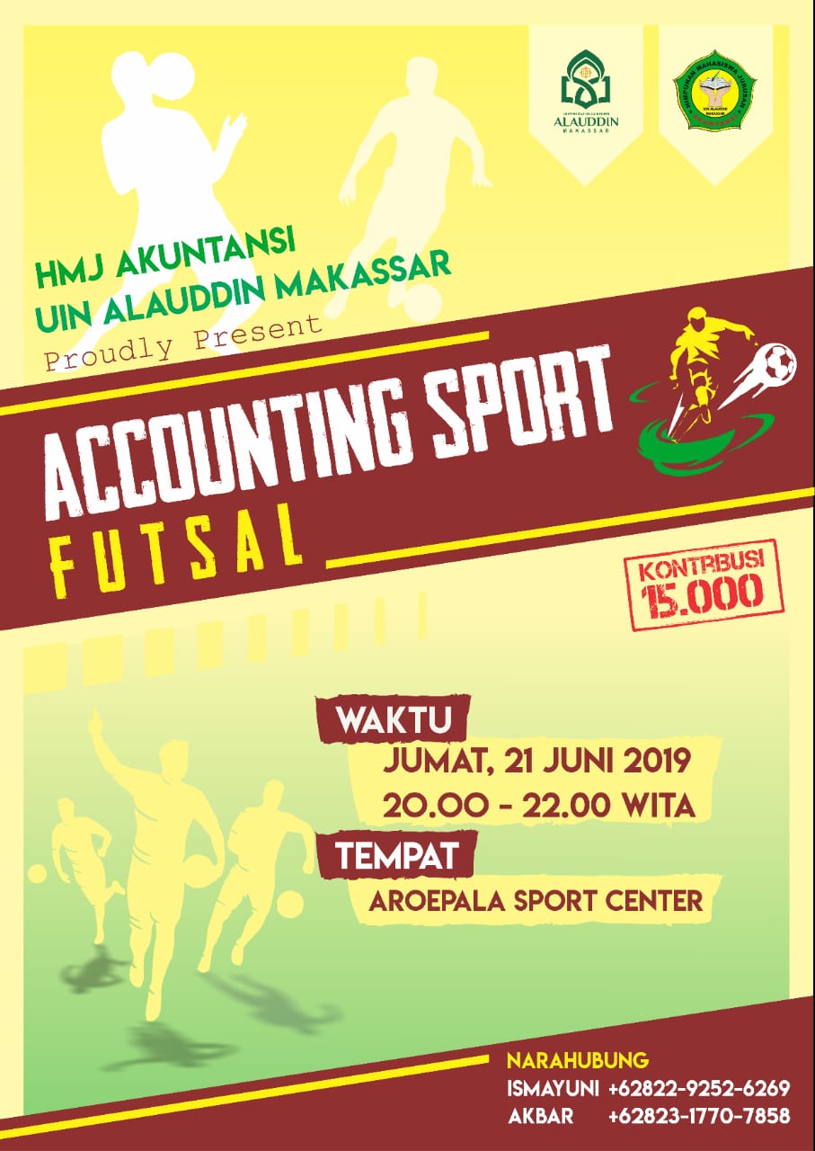 Gambar Ajang Silaturahmi, HMJ Akuntansi Gelar Accounting Sport Futsal
